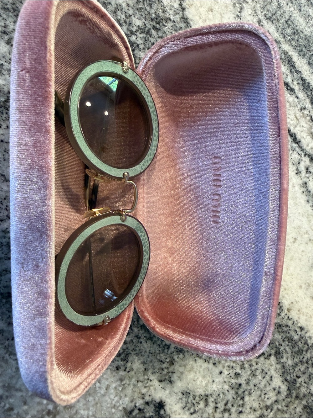 MIU MIU 08R Animal Print sunglasses - Picture 2 of 7